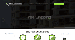Desktop Screenshot of mbcproducts.com