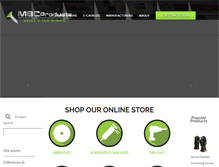 Tablet Screenshot of mbcproducts.com